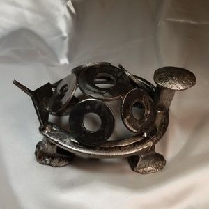 Adorable Turtle Metal Artwork